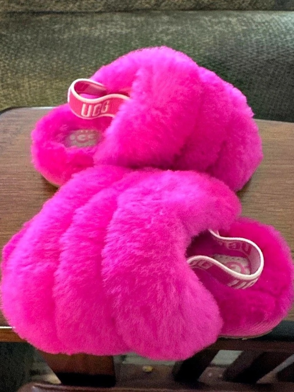 UGG Baby Fluff Yeah Slide Pink Slippers